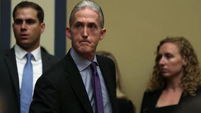 Trey Gowdy sets his sights on James Comey for criminal investigation
