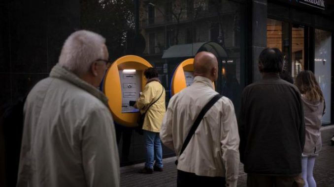 Catalonia bank run imminent as citizens withdraw cash en masse