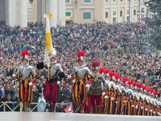 Pope Francis has gathered an army of between "ten to twelve thousand highly trained soldiers" according to estimates by Vatican observers.