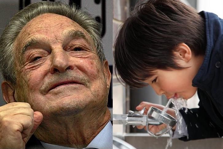 George Soros has outlined plans to add fluoride to the drinking water of all school aged children in the United States.