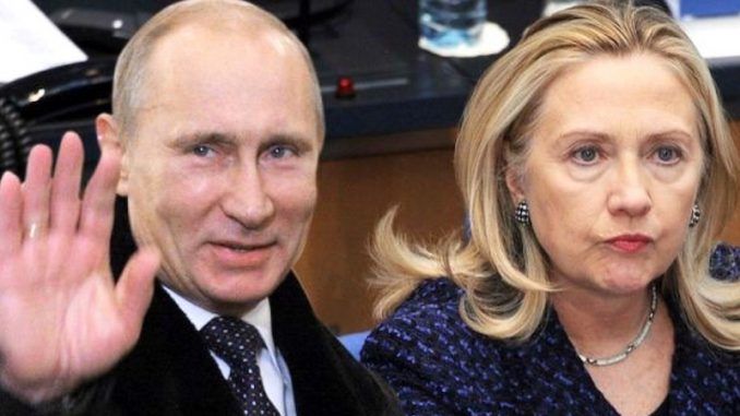 Hillary Clinton received 5 billion rubles from Russian interests with direct ties to the Kremlin in return for providing private information about members of Congress and the Senate.