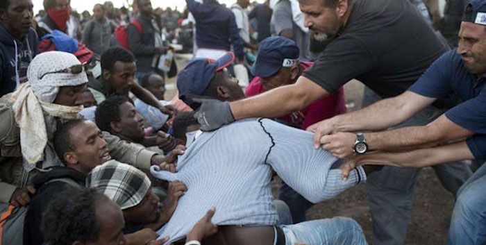 Israel begin deporting 40,000 black people out of the country