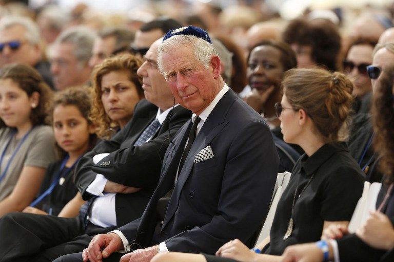 Prince Charles says Israel is to blame for Middle East problems