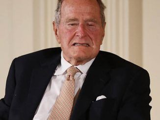 George H. W. Bush become oldest satanic U.S. president