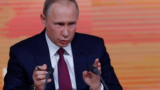 Putin claims Pentagon are hiring ISIS terrorists to fight Assad in Syria