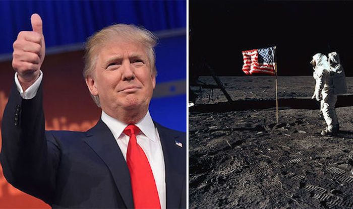 President Trump orders NASA to visit the moon for real this time