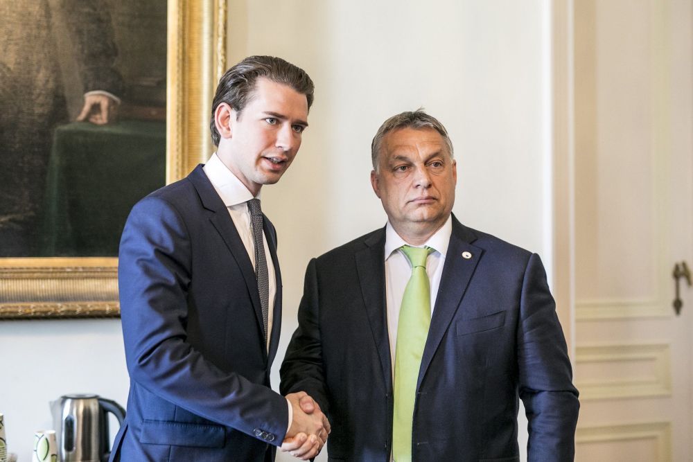 German government express concern over anti-EU Austrian and Hungarian alliance