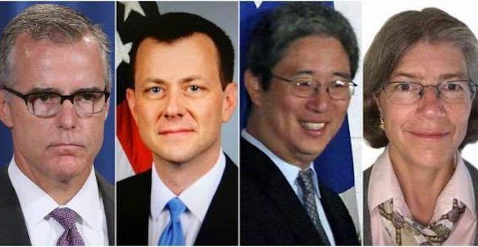 McCage, Strzok, Page Ohr family subpoenaed for sedition against United States