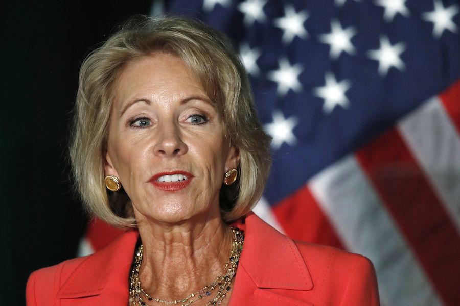 Betsy Devos has ditched the failing Common Core program