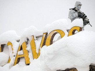 New World Order elites discuss global warming in Davos whilst snowed in