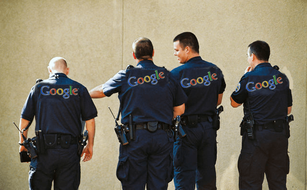Google reveal secret speech police division