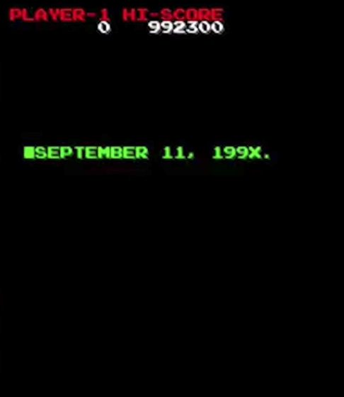 The game's events took place on September 11