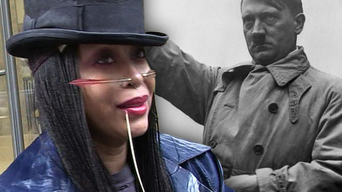 Erykah Badu has emerged as an unlikely admirer of Hitler, telling a reporter from Variety that she "saw something good" in the Nazi leader.