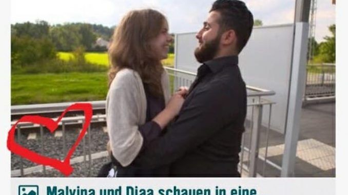 Children's TV show in Germany forces teenage girl to date adult illegal migrant
