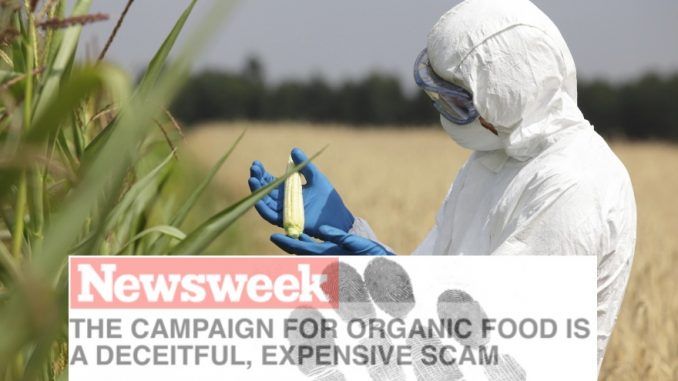 Monsanto bribes Newsweek to debunk organic food
