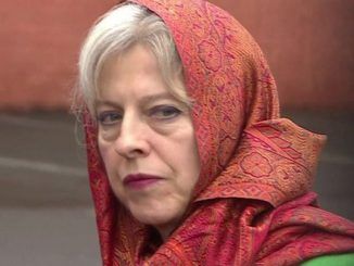 The British government has begun promoting Islam by distributing "free scarves" to women who express an interest in wearing the Islamic Hijab.