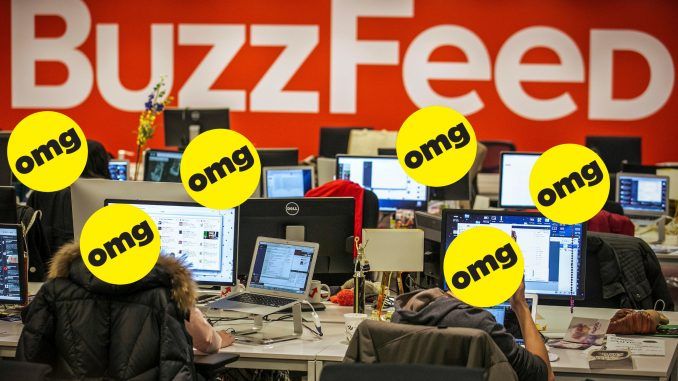 Buzzfeed is facing bankruptcy as victims sue them for printing the discredited Russia Dossier and former allies turn their back on the failing pile of garbage. 