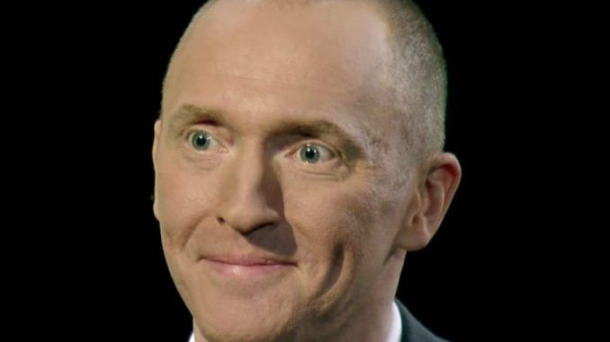 Carter Page revealed to be FBI informant on DNC payroll
