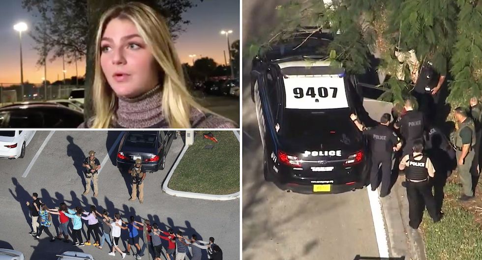 The mainstream media narrative about the Florida school shooting has been debunked by explosive eyewitness interviews that confirm there were multiple shooters involved in a co-ordinated attack.