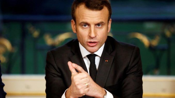 French President Emmanuel Macron admits Western government's lied about Syria having chemical weapons