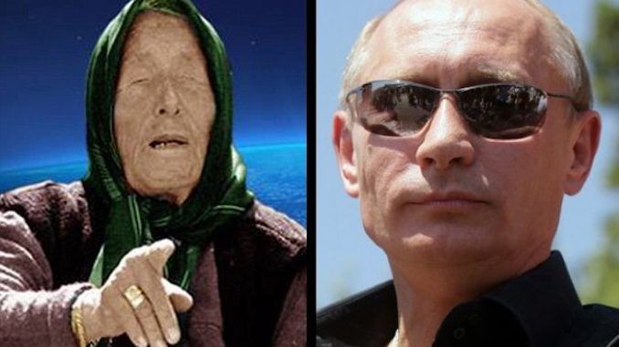 Baba Vanga, the blind psychic who predicted Brexit and the 9/11 terror attacks, also prophesied that Vladimir Putin would "rule the world."