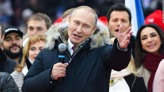 Russian citizens reject New World Order as Putin wins election by a landslide