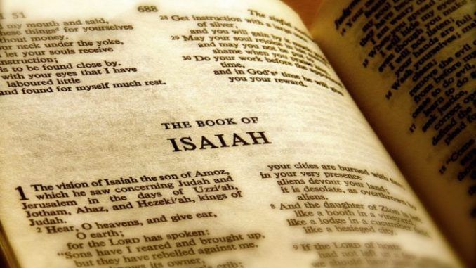Archaeologists have discovered the first physical evidence of the prophet Isaiah, the Biblical figure from antiquity.