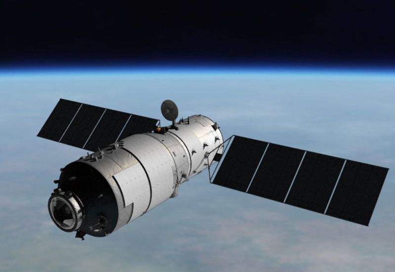 An out-of-control Chinese space station with 'highly toxic' chemicals onboard is hurtling towards Lower Michigan, according to experts.