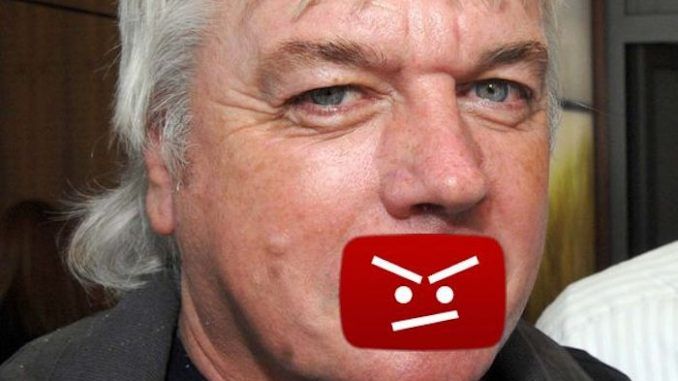 British conspiracy theorist David Icke banned by YouTube