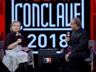 Hillary Clinton called red states "backwards" and mocked Trump voters as poor and racist during a speech in India on the weekend.