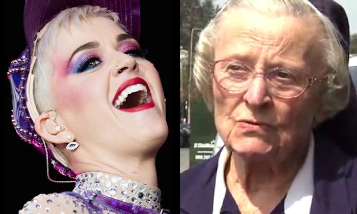 A nun who had begged Katy Perry to stop harassing her died suddenly just hours after shaming the singer as a Satanist in public.