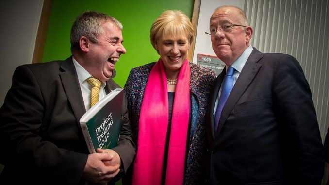 The Irish government has provoked outrage after being caught paying journalists to write good news stories about "Project Ireland 2040".