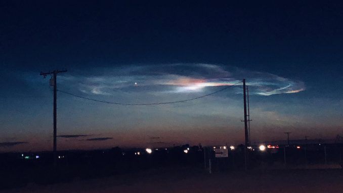 Mysterious parallel universe cloud appears over AZ, CA, Mexico
