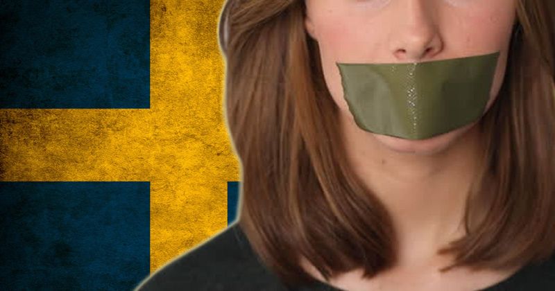 A Swedish woman has been imprisoned for the "crime" of posting a meme that poked fun at radical Islam.