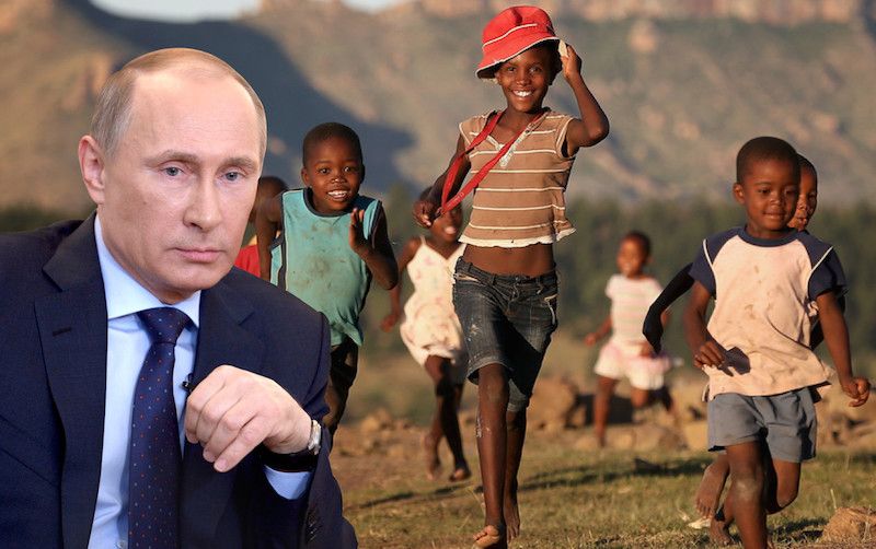 Putin pardon's Africa's poorest countries