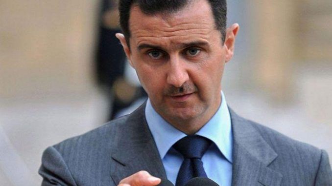 Bashar Assad says that whenever Syria defeats ISIS, the West intervenes with a false flag attack