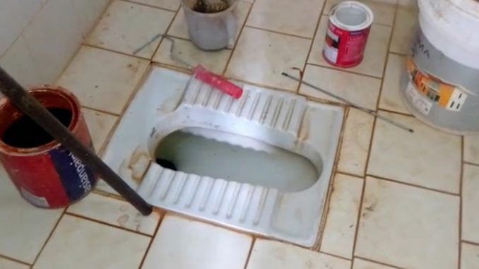 Newborn baby girl found flushed down toilet in India