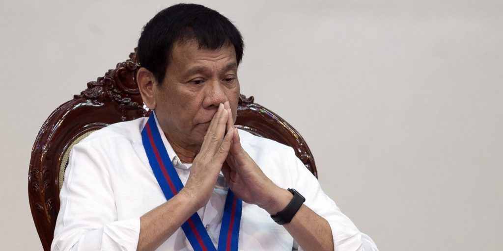 President Duterte claims the CIA are planning to blow up his plane