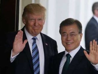 South Korean President Moon Jae-in says President Trump deserves to receive the Nobel Peace Prize in recognition for the "unprecedented achievement" of bringing peace to Korea.