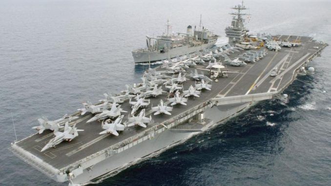 US military deploys US Deploys Truman Carrier Strike Group and missiles to Syria