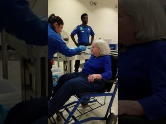 96 year old granny groped and molested by TSA agents