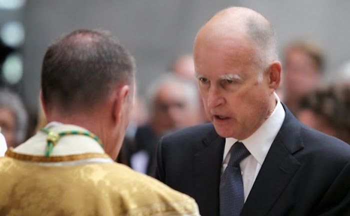 Governor Jerry Brown clears path to ban Christianity from California