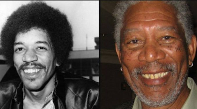 Morgan Freeman is Jimi Hendrix, researchers claim