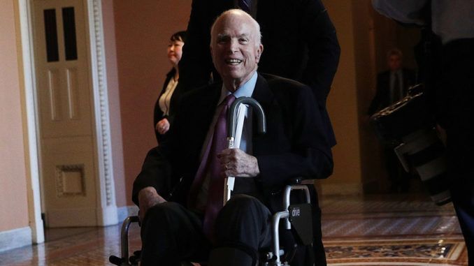 John McCain bans Trump from attending his funeral