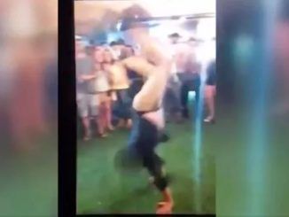 An off-duty FBI agent who was entertaining a crowd with his dance moves at a nightclub in Denver accidentally shot another clubgoer when his handgun tumbled from his waistband and discharged into the crowd as he attempted to pick it up.