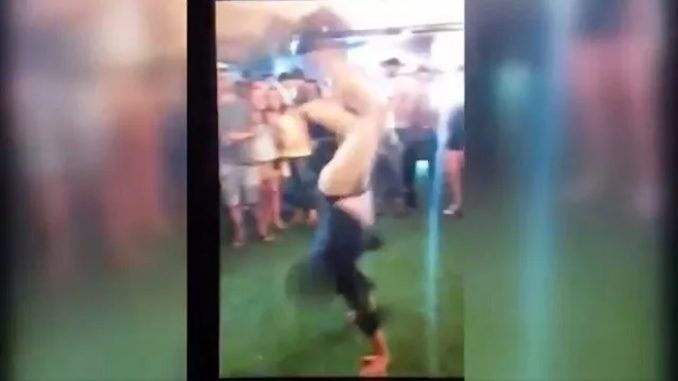 An off-duty FBI agent who was entertaining a crowd with his dance moves at a nightclub in Denver accidentally shot another clubgoer when his handgun tumbled from his waistband and discharged into the crowd as he attempted to pick it up.