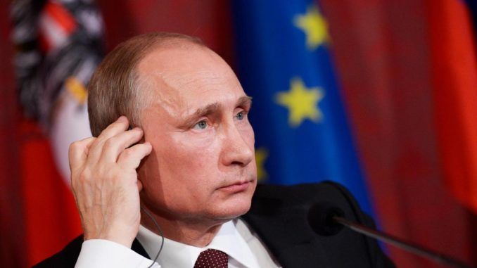 Vladimir Putin says George Soros is the world's biggest meddler in elections