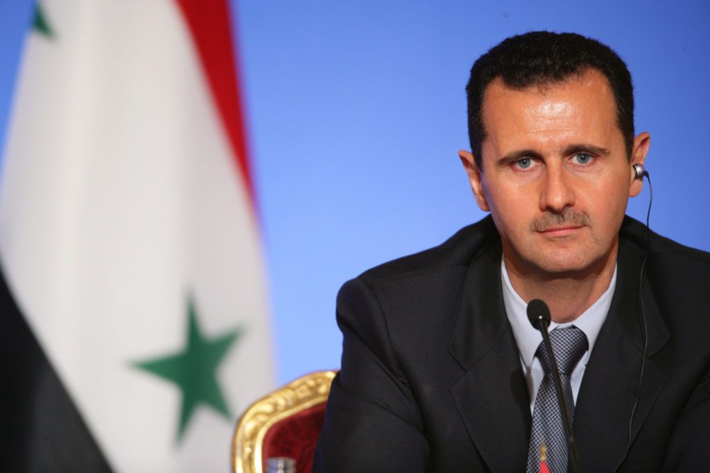 Assad accuses Israel of panicking after losing their 'dear ISIS' in Syria