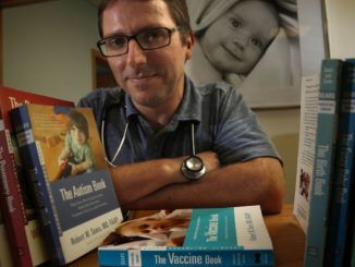 A Californian doctor had his medical license suspended after recommending that a 2-year-old should be exempt from the vaccinaton schedule.