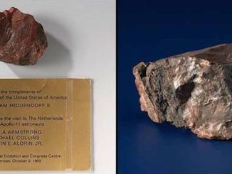 The "lunar rock" given to Holland by NASA is actually a "pretty much worthless stone," according to geologists from a Dutch university.
